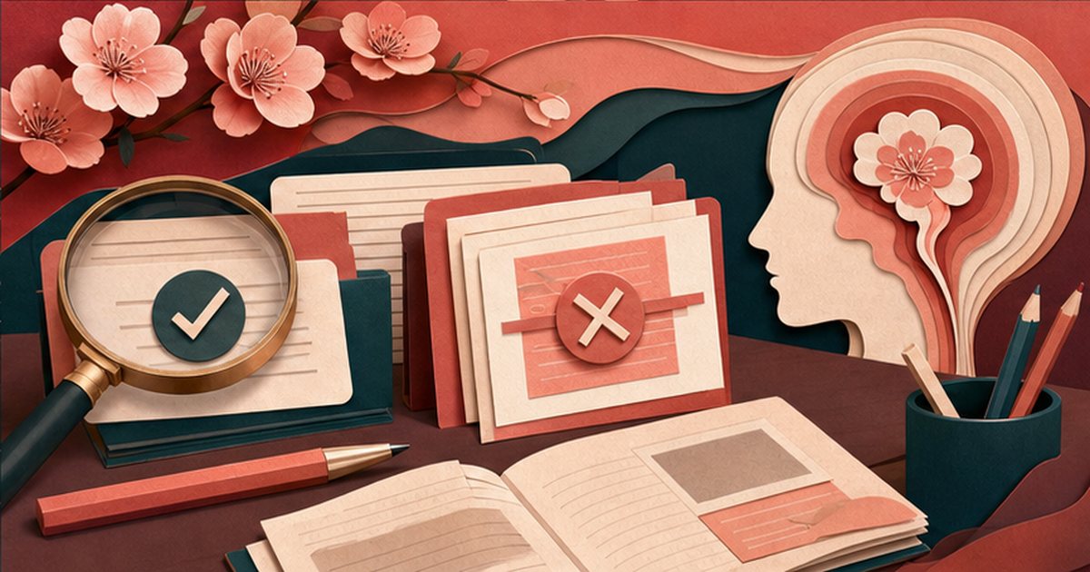 蜜桃传媒：媒体素养编辑组主题内容与阅读路径的编辑插画